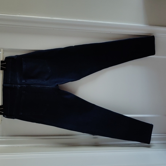 Banana Republic Skinny Jeans β Dark Wash | Size 26P | Cropped Fit - Picture 3 of 5